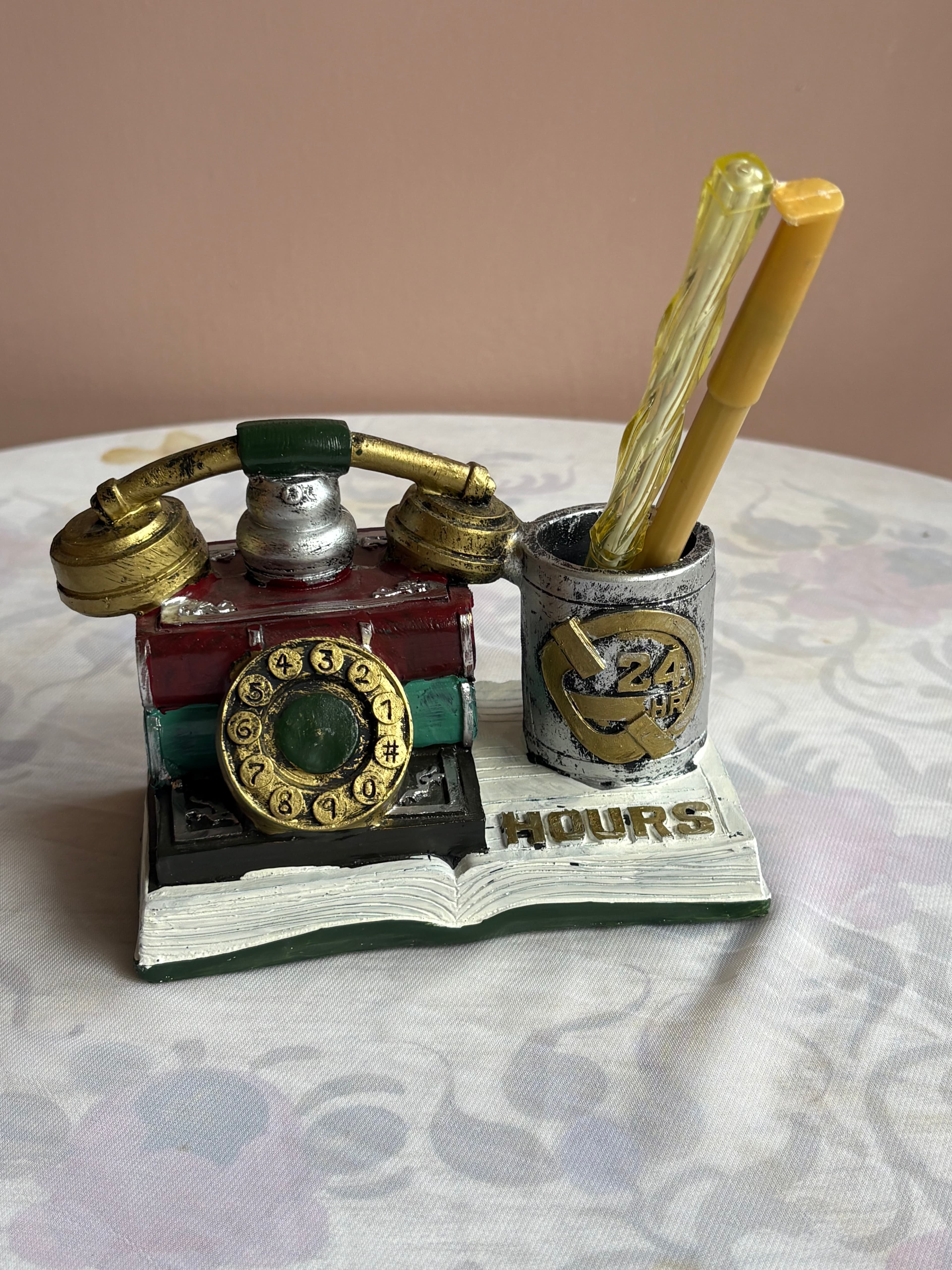 Telephone Pencil Holder